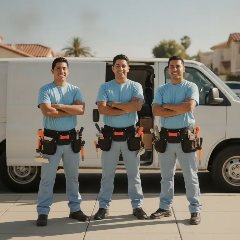 Ladrilhador equipe em Capao Redondo